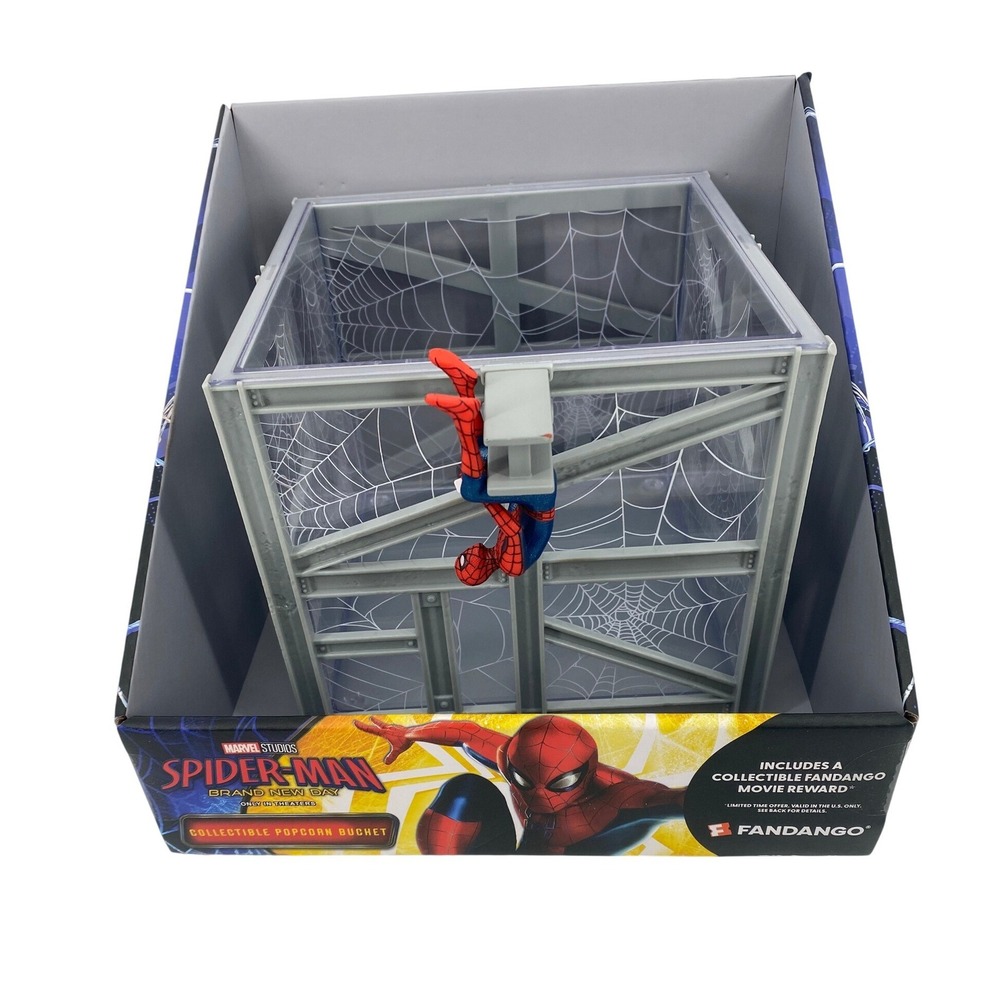 Marvel Spider-Man Brand New Day Popcorn Bucket Kids 85oz New Walmart Exclusive